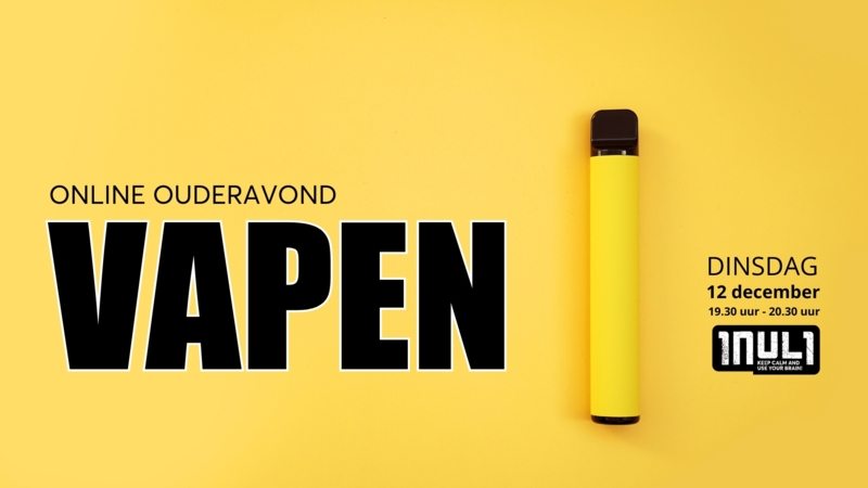 Online ouderavond 'vapen'